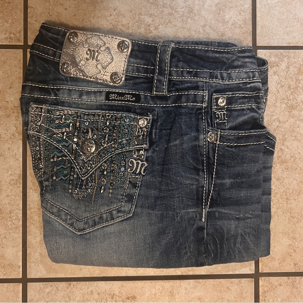 Miss Me Signature Boot Cut Jeans